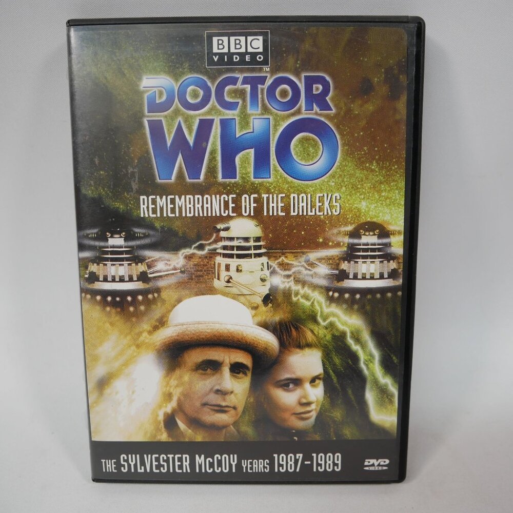 Doctor Who Remembrance of the Daleks DVD Sylvester McCoy Story 152 - TESTED